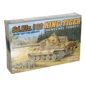    6208 1/35 Sd.Kfz.182 Kingtiger Henschel Turret Toys & Games