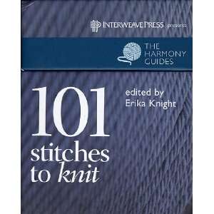    The Harmony Guide 101 Stitches to Knit Arts, Crafts & Sewing