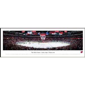  Wisconsin Badgers Kohl Center Panorama print Framed Baby