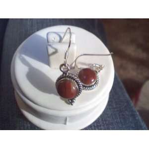 Brand New Coral Dangle Earrings, Retail Was $65, Marked 925 Sterling 