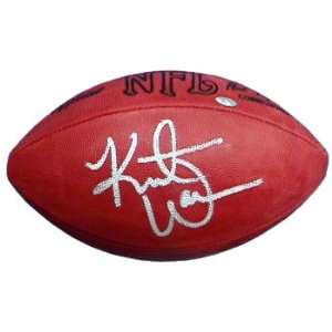  Kurt Warner Hand Signed NFL Football 