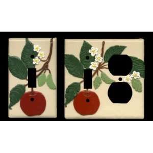  Apple Switchplate by Joan