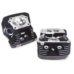  S&S Cycle Super Stock EVO Cylinder Heads   Black 90 1504 