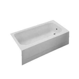  PROFLO PFB6903WH White 60 x 30 Alcove Soaking Bath Tub 