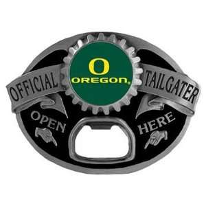  Oregon Ducks Silver Official Tailgater Bottle Opener Belt 