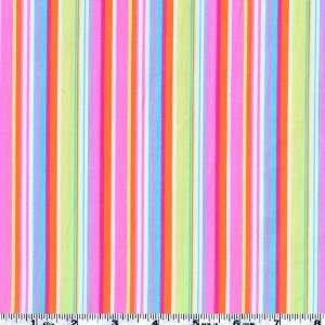   Shirting Stripe Carnival Fabric By The Yard Arts, Crafts & Sewing