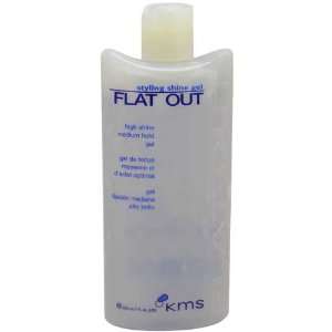  KmS Flat Out Medium Hold Styling Unisex Shine Gel, 7 Ounce 