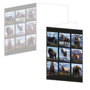  ECOeverywhere Alaska Wildlife Boxed Card Set, 12 Cards and 