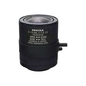    Pentax C70316 1/3 3 8mm CS Mount Manual Iris Lens