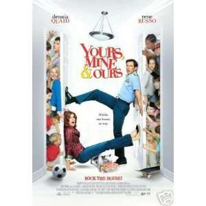  Yours Mine and Ours Double Sided Original Movie Poster 