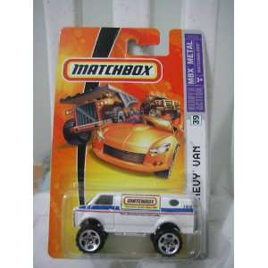  Matchbox Chevy Van White 2006 #39 