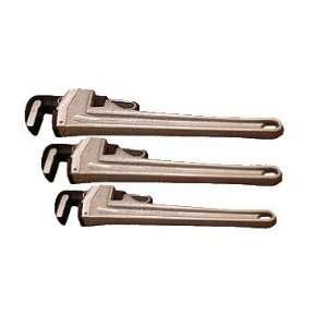  ToolShopUSA Aluminum Pipe Wrench Set   3 Pieces