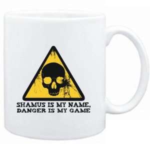  Mug White  Shamus is my name, danger is my game  Male 