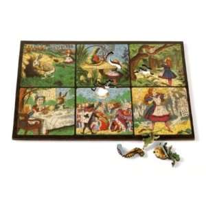  Woodcut Alice In Wonderland Puzzle