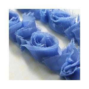  Websters Pages   Bloomers   Flower and Trim Ribbons   Blue 