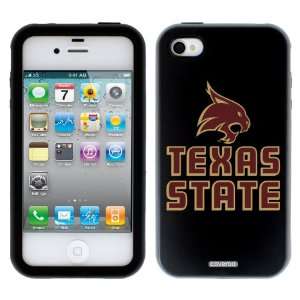 Texas State Bobcat Logo design on AT&T, Verizon, and Sprint iPhone 4 