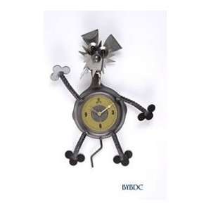  Terrier Metal Sculpture Clock by YardBirds