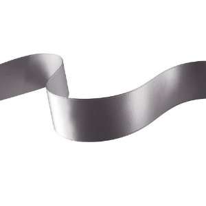  1 1/2 Double sided Satin Ribbon Silver By The Yard Arts 