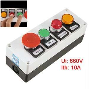   Lamp Voltage N0 NC Contact Momentary Self Locking Push Button Station