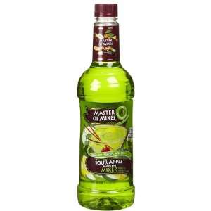  Master Of Mixes Martini Mix Sour Apple, 33.81 oz Grocery 