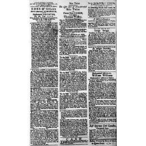  Boston Gazette,Country Journal,1770,Boston Massacre
