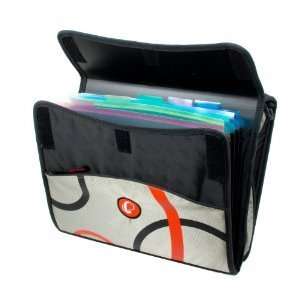  Case it 2 Inch D Ring Zipper Binder with Removable Tab 