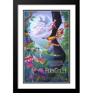  Ferngully Last Rain Forest 20x26 Framed and Double Matted 