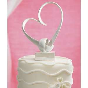  Wedding Cake Topper   My Love Stylized Heart (1 Topper 