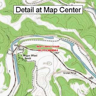   Map   Bee Caves Creek, Texas (Folded/Waterproof)