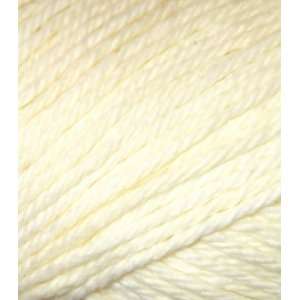   Creme Worsted Cotton Yarn (123) Lemon Yellow Arts, Crafts & Sewing