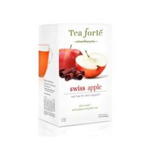 Tea Forte Swiss Apple   Herbal Tea   Eco Teabag 16 pcs. Organic 