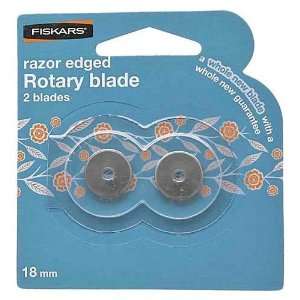 Fiskars Rotary Cutter Blades (18mm)   2 per Package 