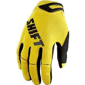   Mens MX/Off Road/Dirt Bike Motorcycle Gloves   Yellow/Black / Small
