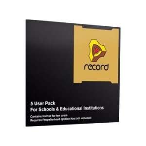  Record 1.5   Educational Editon   5 Pack   CD ROM Musical 