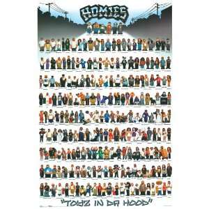  Homies   College Poster   22 x 34