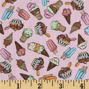  44 Wide Timeless Treasures Ice Cream You Scream Stripes 