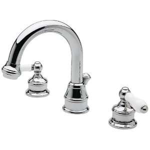   with Porcelain Lever Handle faucet, stainless steel