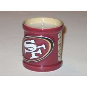  SAN FRANCISCO 49ERS Team Logo Embossed Scented Decorative 