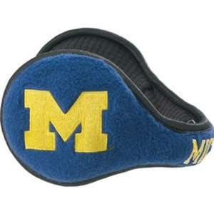  180s Michigan Wolverines NCAA Colored Fleece Ear Warmers 