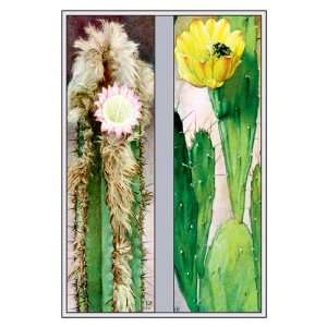  Cactus Flowers 24X36 Giclee Paper