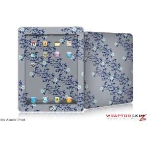  iPad Skin   Victorian Design Blue by WraptorSkinz 