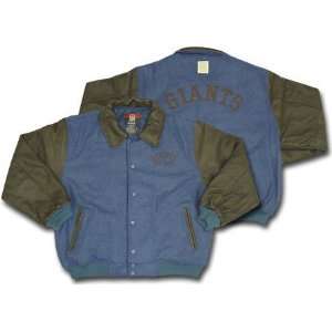    New York Giants Classic Wool Leather Jacket