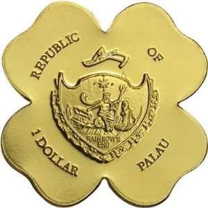  $1.00 Palau coin.999 fine GOLD Proof from 
