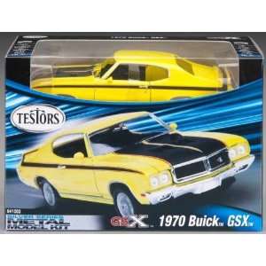  1970 Buick GSX Car (Yellow) (Metal Kit) (Plastic Models) Toys & Games