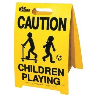 SLOW CHILDREN AT PLAY warn street park sign 