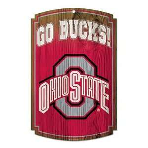  Ohio State Buckeyes Wood Sign