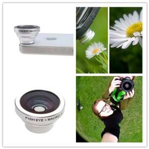 com BrainyDeal 2 in 1 Macro Lens and Fish Eye Camera Lens for iphone 