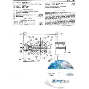  NEW Patent CD for FRUIT SLICING AND PITTING MACHINE 