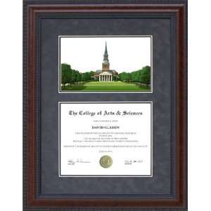   with Wake Forest University (WFU) Campus Lithograph