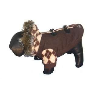  Pet Life Hooded Dog Sweat Jacket XSmall Brown Pet 